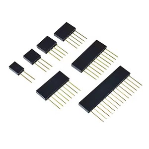 <strong>2</strong>.54mm Single Row Female Long Pins 11mm Breakaway PCB Board Pin Header Socket Connector 1*<strong>2</strong>/3/4/6/8/10/15Pin For <strong>Arduino</strong> - Product Image 2