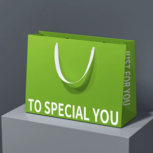 Bolsa de Papel para Joyería, con Laminado Mate, Tamaño Personalizado, con Asa de Listón, para Promoción de Marca, Regalos de Tienda, OEM - Product Image 3