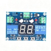 Module de commutation oscillant à cycle double canal 0-99s OKYN-Y2754, minuterie numérique intermittente 12V