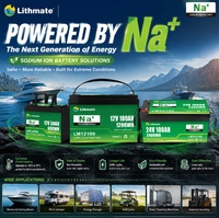 Batterie de démarrage au sodium-ion 12V à haute performance basse température, batterie de démarrage à froid à CCA élevé pour voitures, camions et véhicules automobiles