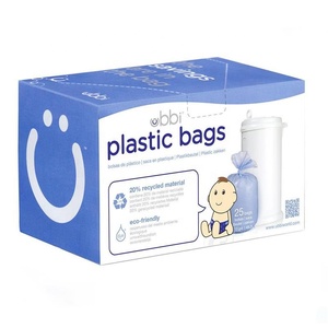 Chuzhong HC 100% Biodegradable HDPE Disposable Baby Nappy <b>Bag</b> with Heat <b>Seal</b> Gravure Printing Customizable Options - Product Image 1