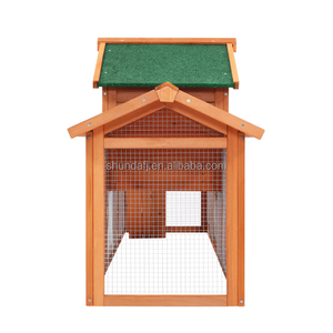 Modern rüzgar geçirmez orta boy ahşap tavuk kümesi çiftlik tavuk kafesi kutusu küçük hayvanlar için paketlenmiş - Product Image 3