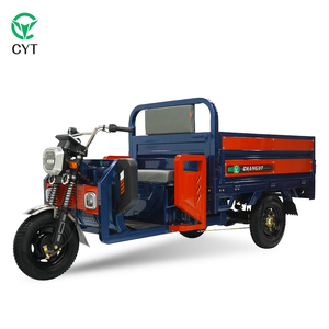 Novo Modelo de Motocicleta Elétrica de Três Rodas, Triciclo de Carga Automático, Carroceria Aberta, Alta Potência, Capacidade de Carga de 400kg - Product Image 3