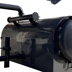 Forni di Carbonizzazione ad Aria Calda, Fornace per Carbonizzazione di Gusci di Cocco, Grande Forno Industriale per Carbonizzazione del Carbone, Forno a Retorta in Metallo 380V - Product Image 6