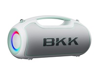 Haut-parleur Bluetooth portable Bkk Outdoor de 4 pouces, 60W, basses profondes, étanche IP65