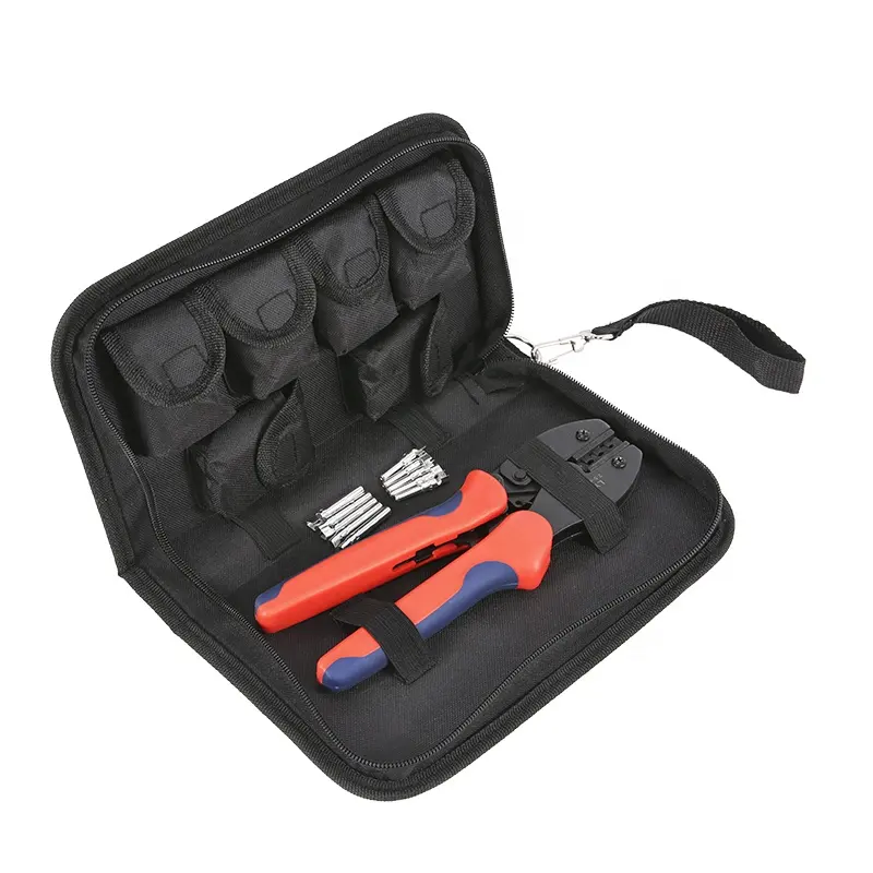 Ly 2546b Pv Solar Kabel Crimping Tool Set Terminal Draad Tangen Voor Zonnepaneel Reparatie En Aansluiting