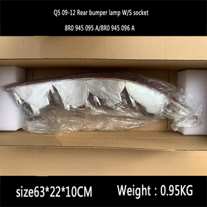 8R0945095 8R0945096 Réflecteur de pare-chocs arrière de voiture feux de recul sans prise pour <span class=keywords><strong>Audi</strong></span> <span class=keywords><strong>Q5</strong></span> 09-2017 - Product Image 6