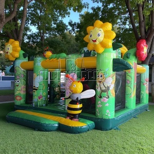 Castillo Inflable con Diseño de Abeja, Precio de Fábrica, Parque Inflable, Castillo Inflable para Jardín con Certificación CE, para <span class=keywords><strong>Alquiler</strong></span> en Fiestas Infantiles - Product Image 4