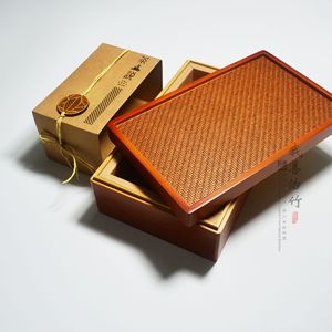 Bamboo Tea Storage Box Set Rectangle Custom Made Gift Box With Lid For Tea Packaging Chongqing Origin - Product Image 5