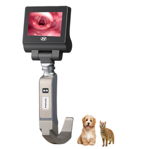 Videolaringoscopio Veterinario Reutilizable HYHJ-KC 70 Grados, Endoscopio ORL para Intubación en Anestesia Animal, Equipo de Imagenología Médica - Product Image 1
