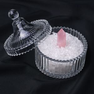 Magnífica Colección al por Mayor de Cuencos de Cristal de Cuarzo Natural en Bruto, Cristales Curativos de Feng Shui de Calidad Superior - Product Image 2