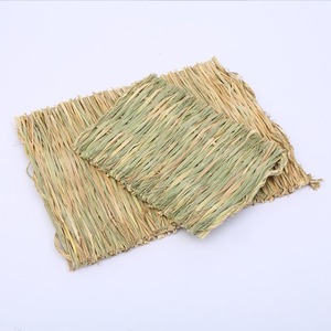 Handgewebte Naturgrasmatte Kleintier-Bettunterlage Kaninchen Meerschweinchen <span class=keywords><strong>Hamster</strong></span> Kau-Grasmatte - Product Image 3