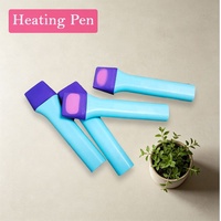 Stylo chauffant électrique portable pour l'application de film de protection arrière de téléphone portable, outil de réparation à forte adhérence par colle