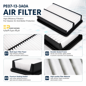 Filtro de Aire de Alto Rendimiento PE07-13-3A0A Compatible con Mazda 3 6 CX-5 2012-2024, Filtro de Admisión de Aire del Motor Estándar OE PE07133A0A - Product Image 3
