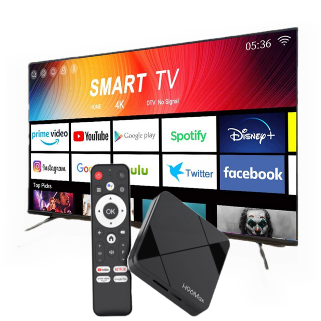 Newest Android 14 TV Box H96Maxrk3518 4K TV Box RAM 2GB ROM 8GB/16GB Quad Core Media Player 4K Wifi 6 OTT TV Box