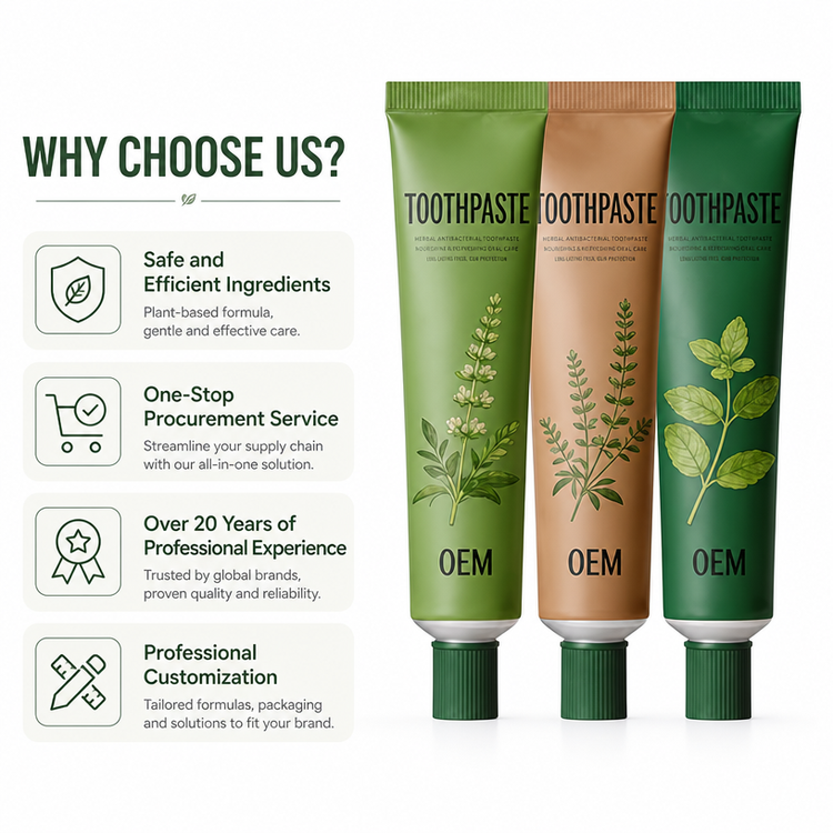 Sample Free Custom Sample Free 100 Percent Natural Plant Extract Fluoride Free Deep Clean ...