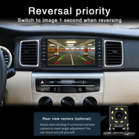 Autoradio MP5 7 pouces 2DIN Wince pour Toyota, taille universelle L200xH100 mm, CarPlay, BT/FM/USB/WiFi, écran tactile