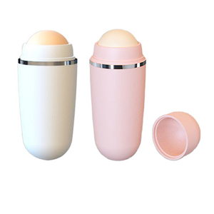 Oil-absorbing Volcanic Face Roller Reusable facial cleaning oil control Roller For At-home Or On-the-go Mini Massage