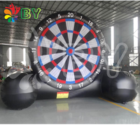 BOYAN nouveau grand géant interactif gonflable sport humain Football jeu de fléchettes Football fléchettes jeux de société