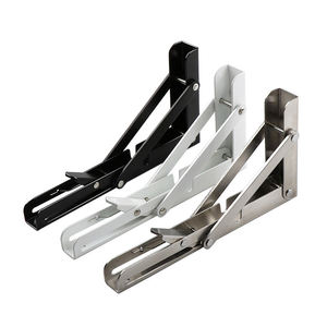 Prezzo di fabbrica staffe metalliche per legno in acciaio inox pieghevole mensola staffa - Product Image 3