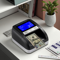 Compteur de Billets Haute Vitesse Portable EC330 Euro, Détecteur de Faux Billets et Trieuse de Valeur Mixte en Plastique