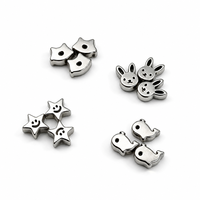 Perles tamis à matcha en forme d'animaux de dessin animé en acier inoxydable 316 pour remplacement de tamis à matcha, outil à thé, logo personnalisé
