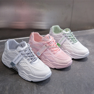 <strong>Sneakers</strong> Women Fashion Comfortable Lace-up Mesh Breathable <strong>Sneakers</strong> Spring New Walking <strong>Platform</strong> Shoes Women Casual Shoes - Product Image 1