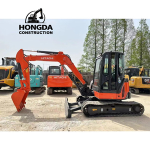 Petite pelle sur chenilles Hitachi ZX50U d'occasion/Mini pelle hydraulique Hitachi ZX50U 50 de 5 tonnes Hitachi ZX50U d'occasion 50 - Product Image 1