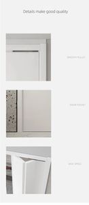 Juego de Herrajes para Puerta Plegable de 180 Grados WEKIS, Plateado, 1.5m, Acero Inoxidable 304 Moderno, Insonorizado, para Dormitorio, Cocina, Exterior - Product Image 3