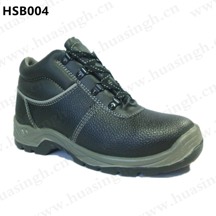 ZH, прочная двухцветная искусственная/полиуретановая подошва, Антистатическая Рабочая защитная обувь с тиснением масла, кожаные защитные ботинки для petroleum HSB004