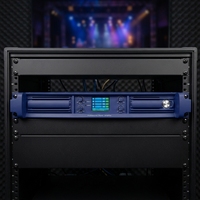 Amplificateur de puissance numérique de classe D 4 canaux 1300W, montage en rack 1U, amplificateur audio pour spectacles en direct et clubs