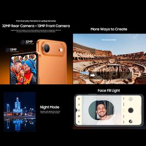 Stocks d'usine <span class=keywords><strong>Blackview</strong></span> Oscal FLAT 3C, 4 Go + 64 Go, écran 6,56 pouces, Android 16, Unisoc UMS312 T310 Quad Core - Product Image 4