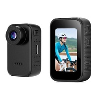 Kamera Mini Lonvel Portable 1080P Ukuran Jempol Layar IPS 1,47 inci Port Tipe-C Kecepatan Tinggi untuk Vlogging, Olahraga Luar Ruangan, dan Perjalanan