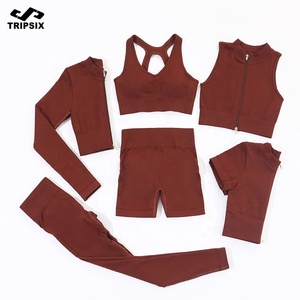 Conjunto Deportivo Económico al por Mayor para Mujer, Ropa de Gimnasio, Yoga y Entrenamiento, Ropa Deportiva Activa 2023 - Product Image 5
