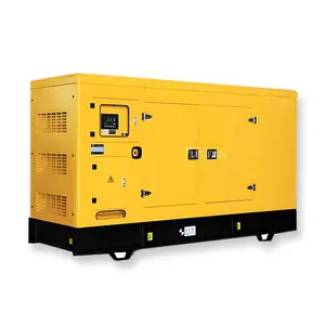 Best quality 50kw diesel generator 380v three phase silent brushless copper alternator genset