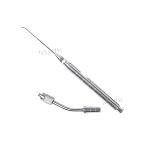 Conjunto de ganchos de cerumen LHIR20, instrumentos cirúrgicos médicos de microcirurgia de ouvido médio reutilizáveis