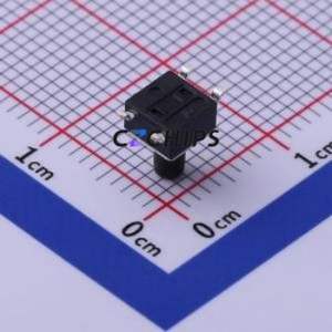 TS-1109S-B-G Tactile Switch SMD-4P,4.5x4.5mm Switch Single Pole Single Throw Round Button 1.6N Vertical Mount - Product Image 2