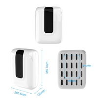 Distributeur de serviettes pliantes en Z mural moderne et écologique en plastique ABS blanc et noir pour cuisine, toilettes, salle de bain et hôtel