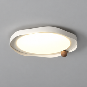 Lámpara de techo para dormitorio principal de estilo retro francés, diseño crema Mid-Century para dormitorio y estudio - Product Image 1