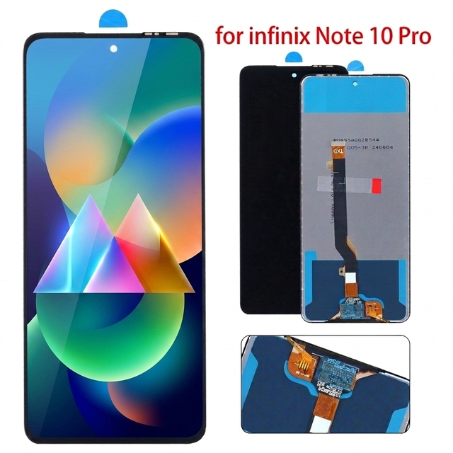 Mobile Phone Lcd Display Screen for Infinix Note 10 Pro Lcd for Infinix Note 10 Pro Led Screen with Frame