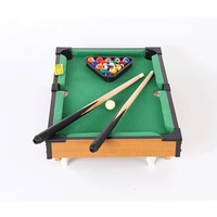 Table de billard miniature pour enfants en gros 51x31x10CM, utilisation domestique, en MDF et velours tweed, sans installation requise, jeu de billard