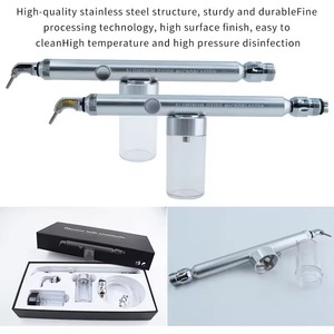 Zahn-Luftpoliermaschine Aluminium Abrasion Sandstrahlen 4 Löcher 2 Löcher mit Absaugung zum Mahlen Polieren Staubfänger - Product Image 3
