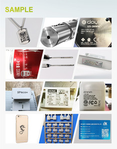 Daja Mr khắc M4 sợi Laser đánh dấu Máy in laser Máy in laser khắc cho vàng trang sức gỗ da - Product Image 6