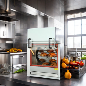 <span class=keywords><strong>Horno</strong></span> de <span class=keywords><strong>Pollo</strong></span> Comercial de Acero Inoxidable de Alta Capacidad, Rotación de 360 Grados, <span class=keywords><strong>Horno</strong></span> de <span class=keywords><strong>Barbacoa</strong></span> a Gas, Motor Confiable - Product Image 2
