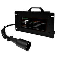 Penjualan laris pengisi daya baterai Li-ion 16.8Volt 30amp portabel 33.6V 20amp dengan kaleng untuk sepeda roda tiga