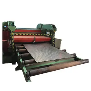 Best price high quality chequer plate embossing machine