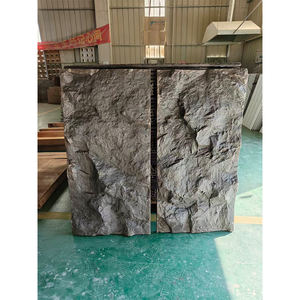 Panneau mural en pierre PU imperméable 3D Culture Pierre épaisse Faux rocher Dalle Revêtement mural extérieur Pierre artificielle <span class=keywords><strong>extérieure</strong></span> - Product Image 5