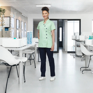 High Quality Unisex Hospital <b>Nursing</b> <b>Scrubs</b> Full Customized Woven Spandex/Polyester Medical <b>Scrubs</b> - Product Image 3