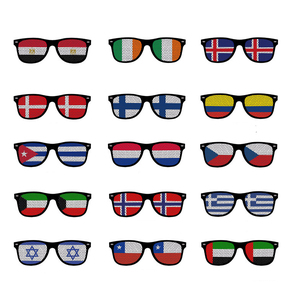 Gafas de Sol para la Copa Mundial de Fútbol 2026 con Pegatinas Personalizadas de Países para Eventos Deportivos y Celebraciones - Product Image 3