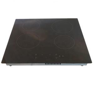 Placa de Cocción Vitrocerámica Integrada de 4 Quemadores, 220V, con Tecnología Infrarroja - Product Image 1